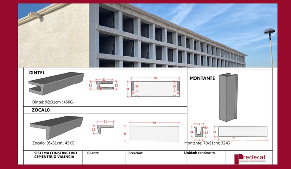 Nicho modelo valencia piedra artificial